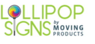 Lollipop Signs By Moving Products