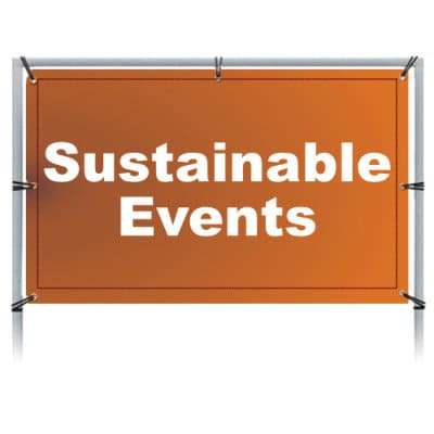 large format banner stand