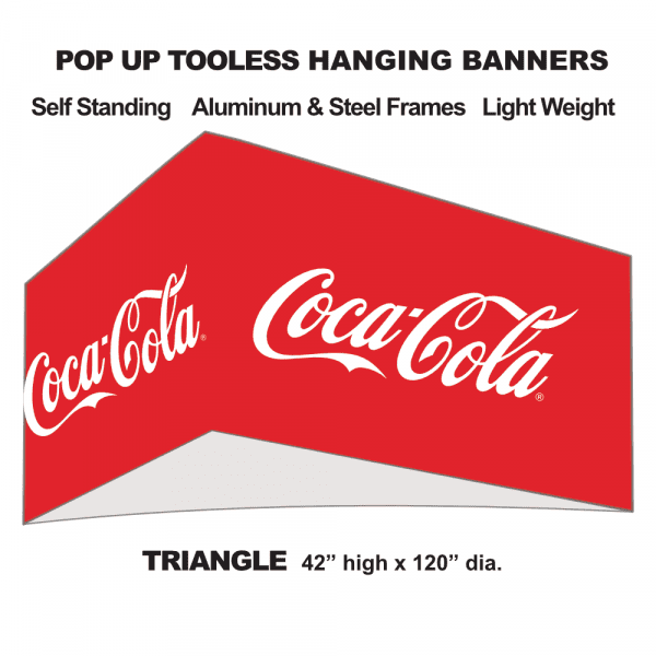 Tooless Hanging Banner