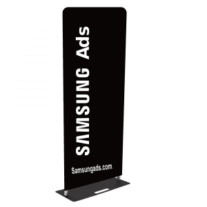 "Fabric-Fit" Pop Up Step and Repeat Banner - 36" x 72"