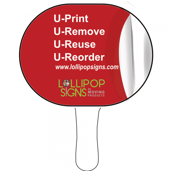 U-print Hand Held Event Signs