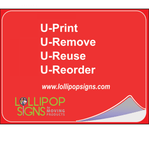 10 Pack U-print Stickers