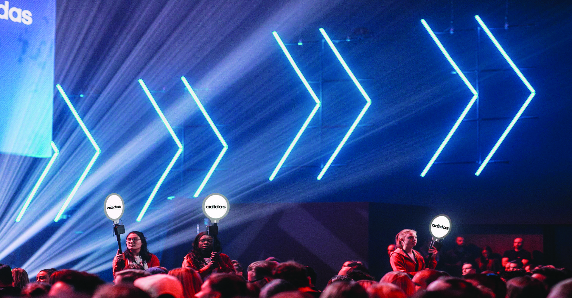 adidas LED Lollipop Signs