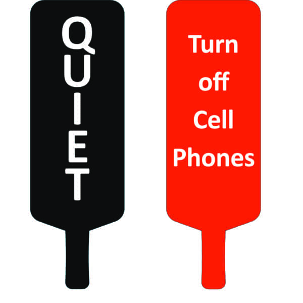 Hand Held Event Signage