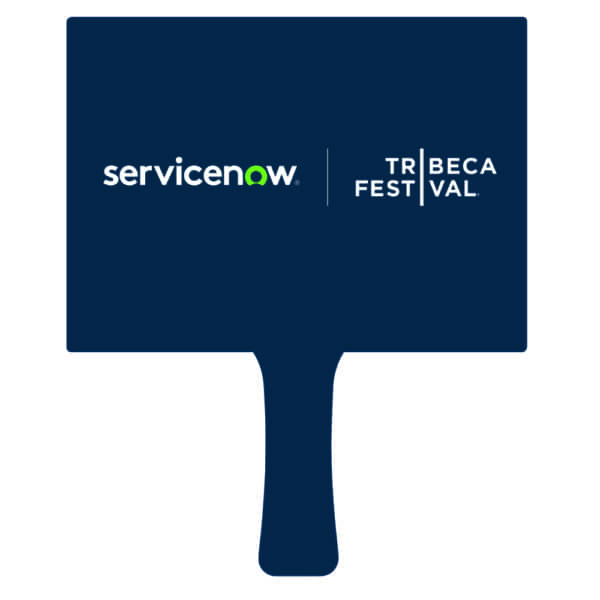 ServiceNow Tribeca Fest sign | Lollipop Signs