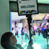Light Up LED Airport Arrival Signage