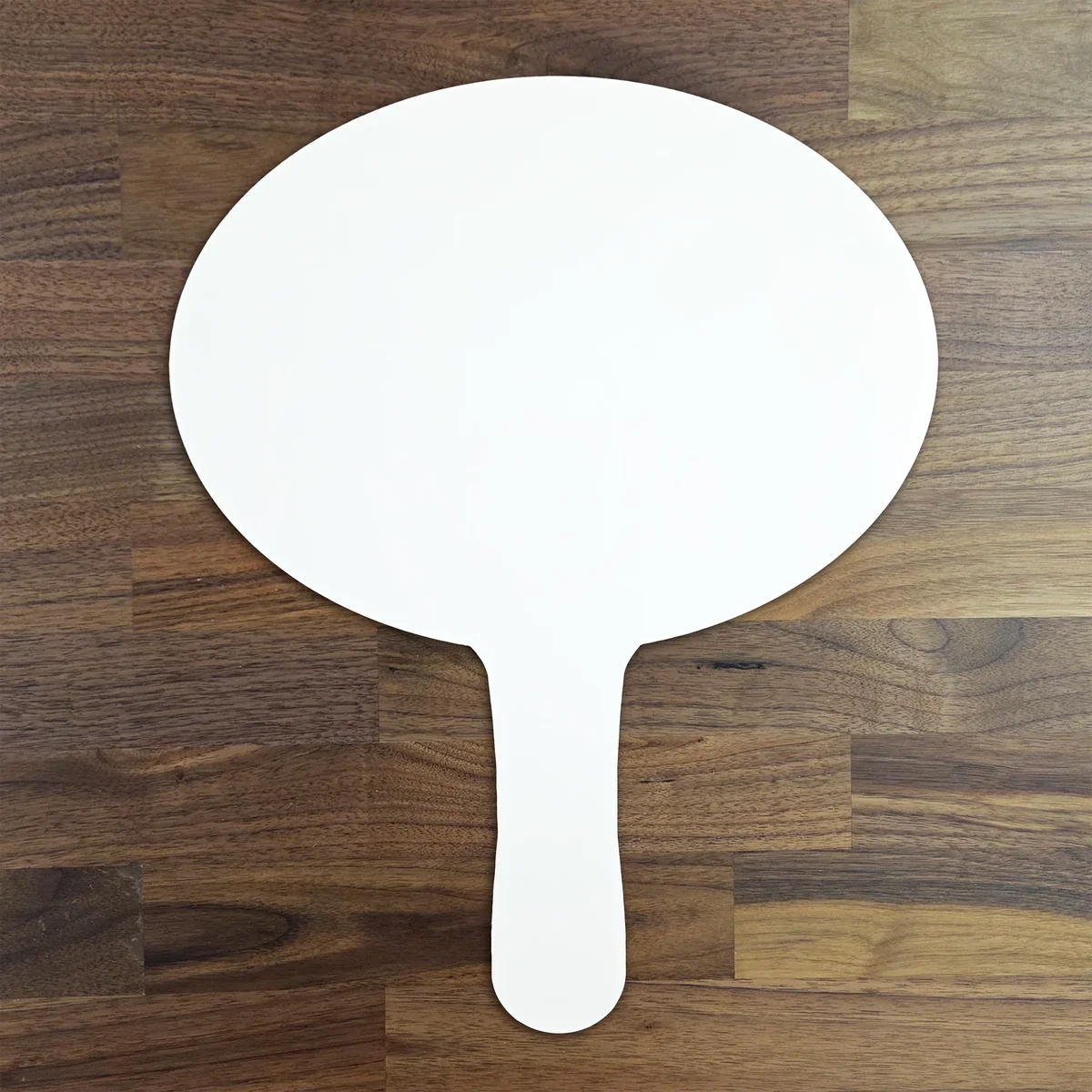 Lollipop Signs U-Print Blank Oval Paddle